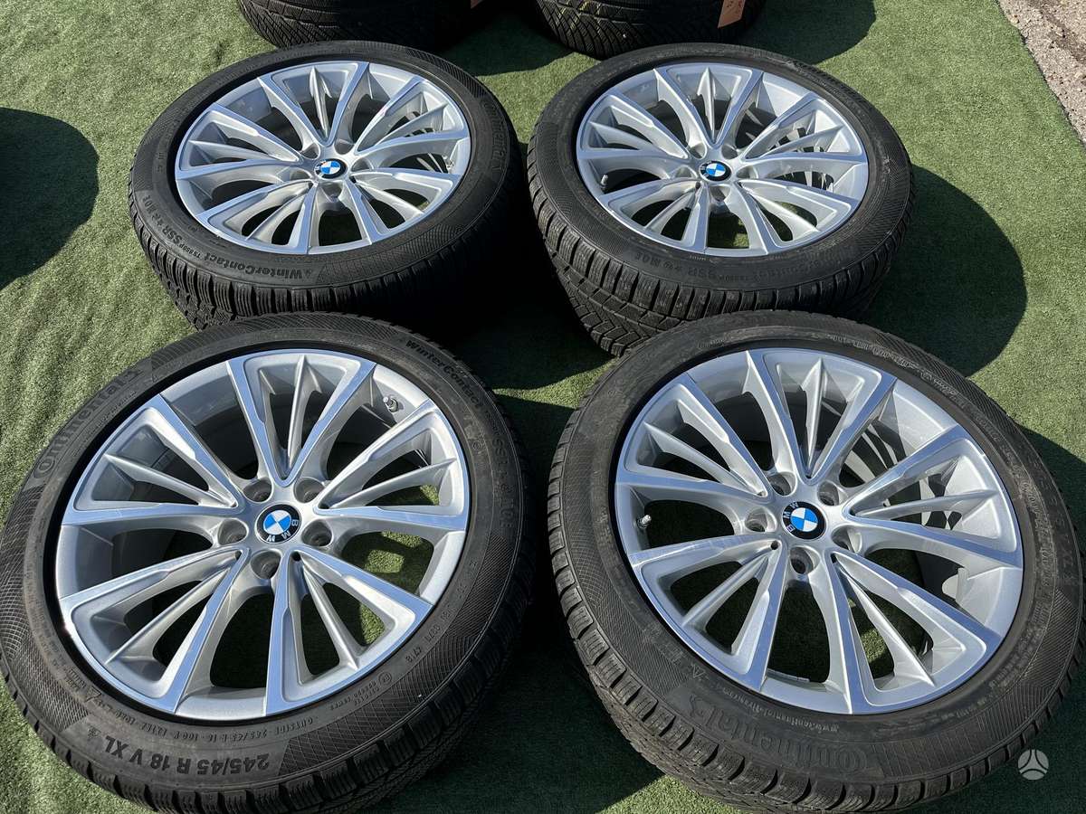 BMW ORGINALUS - 8J, ET30, легкосплавные , R18