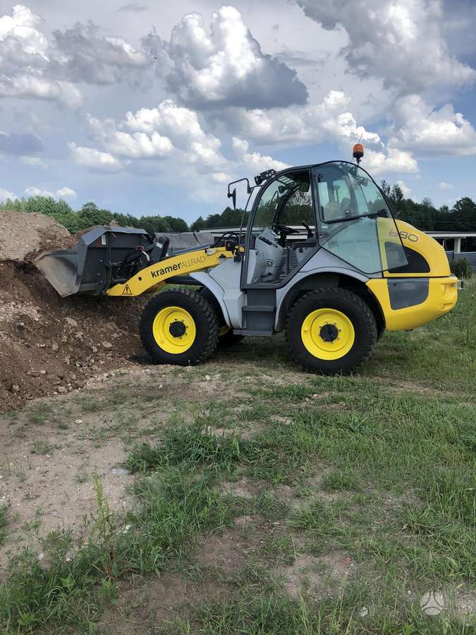 Kramer 680, фронтальные погрузчики