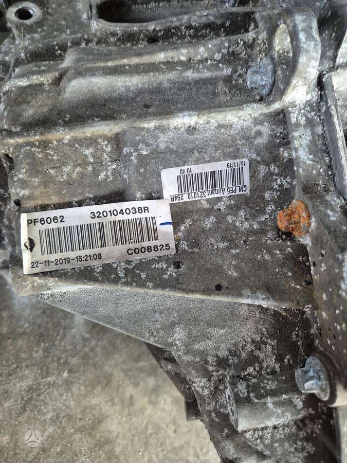 Renault Master gearbox