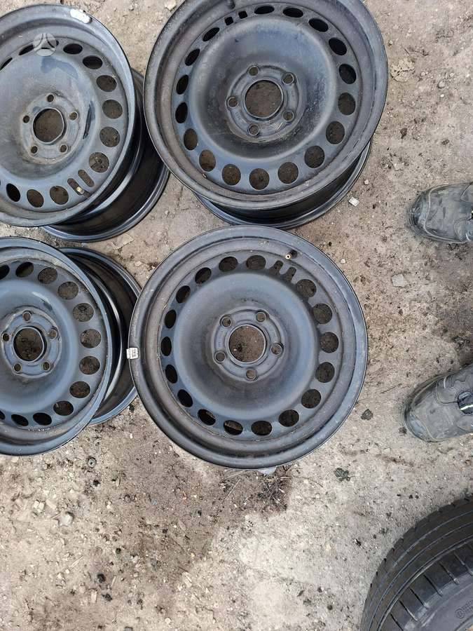 Opel 6.5J ET35, light alloy, R15