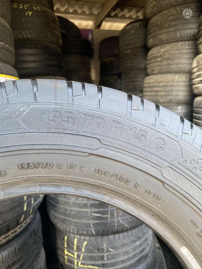 Continental, летние 195/70 R15