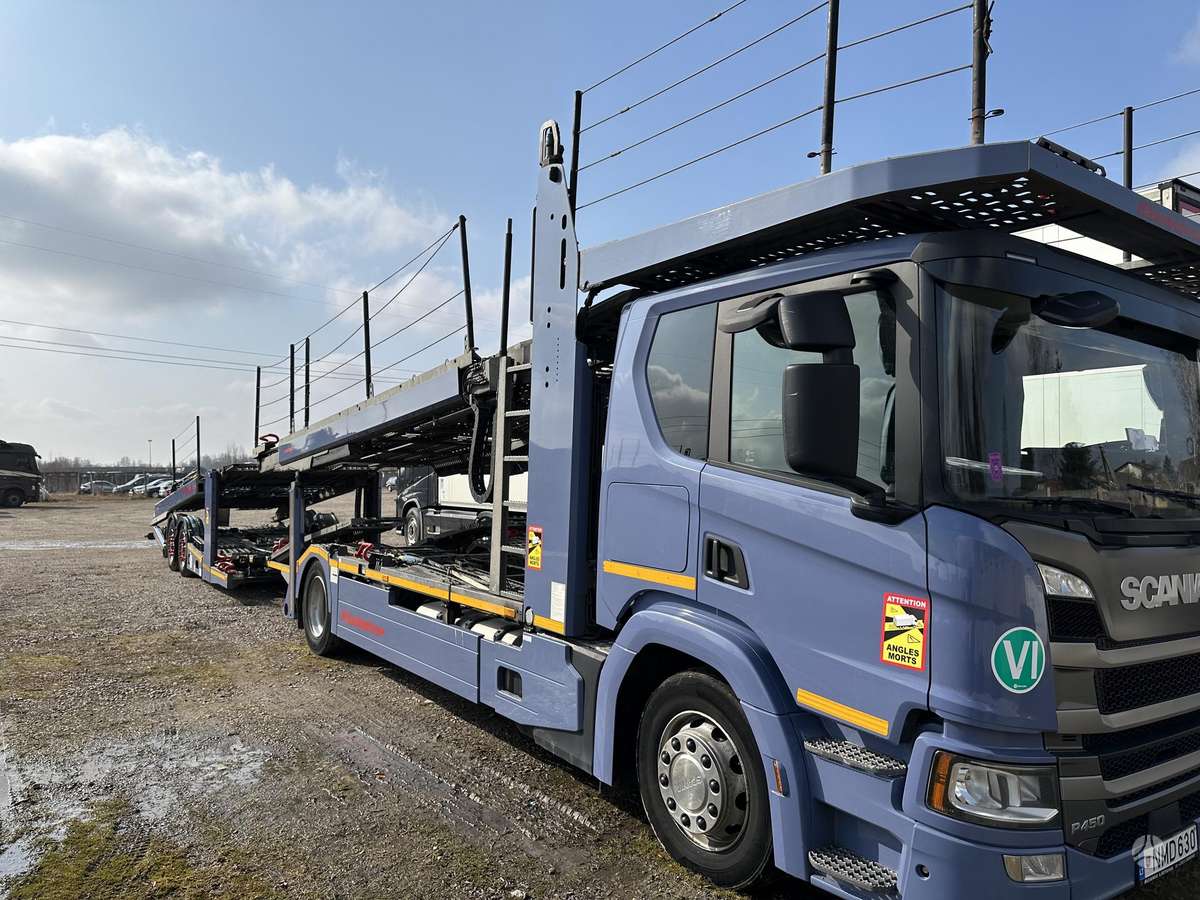 Scania P450, auto transporters