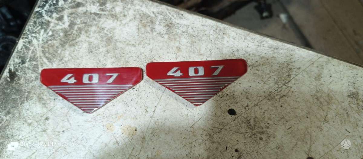 Moskvich 412 apdailos detalės