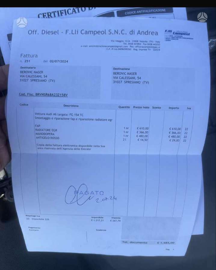 Audi A6, 2.0 l., Универсал