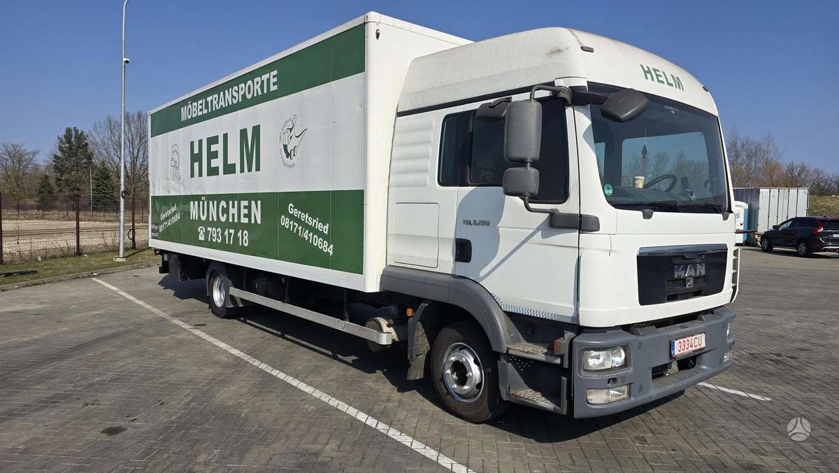 MAN TGL 8.220, box trucks / box vans
