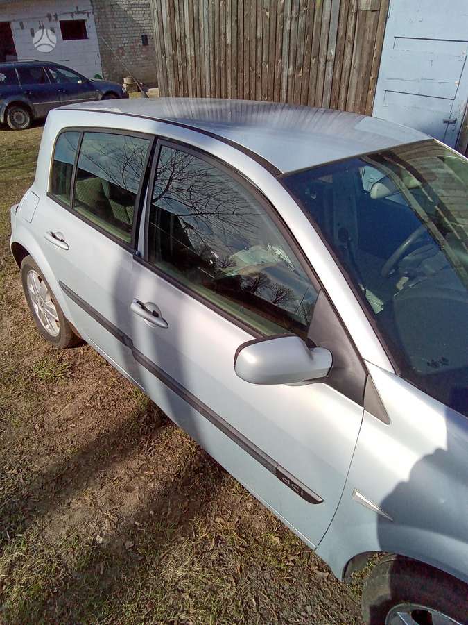 Renault Megane dalimis. Dalym