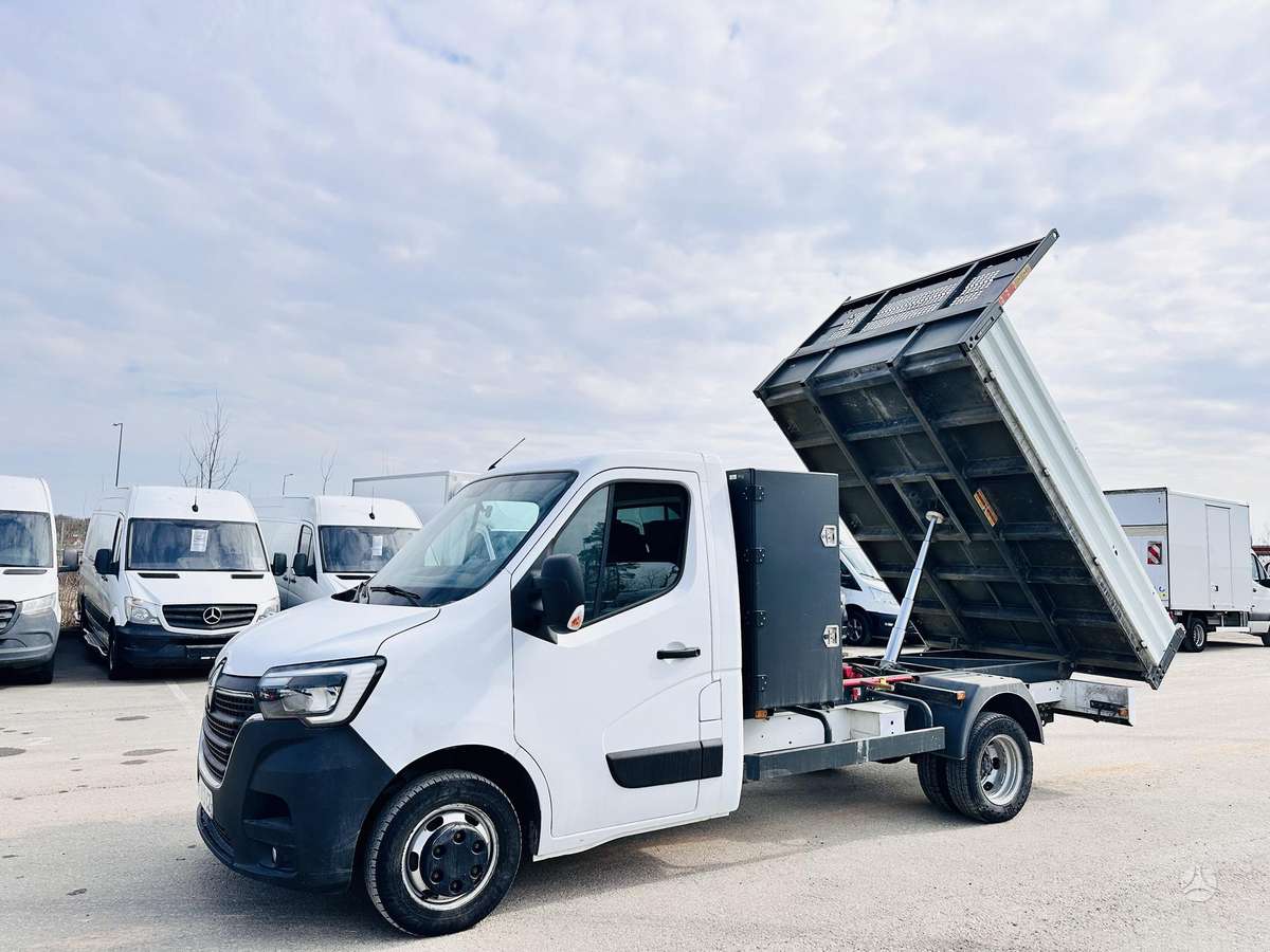 Renault Master 3.5T savivartis, dumpers / tippers