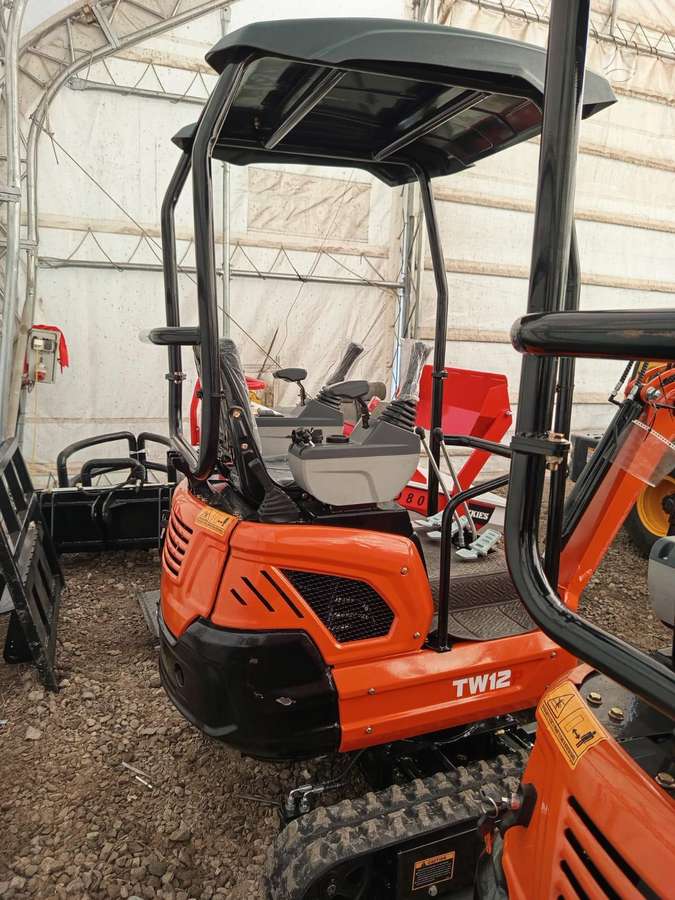 -Kita- Naujas TW12Pro, mini excavator