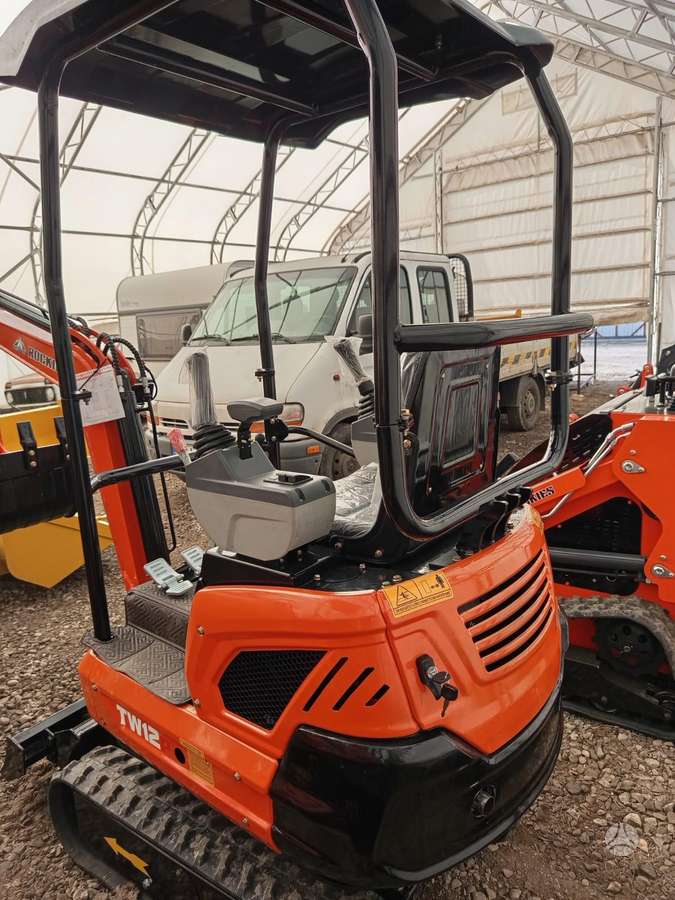 -Kita- Naujas TW12Pro, mini excavator