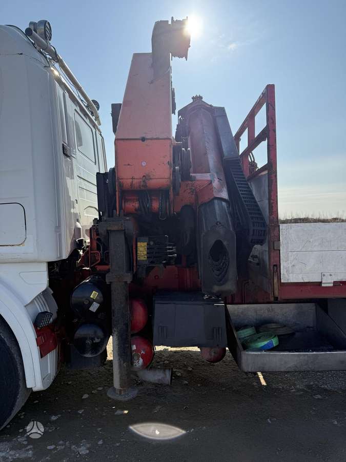 Scania R124, crane trucks