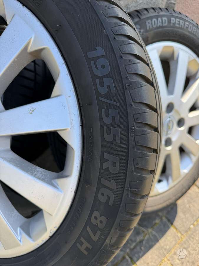 Opel, light alloy, R16