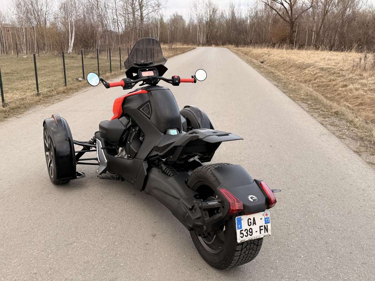 Can-Am Ryker 600cc, трициклы