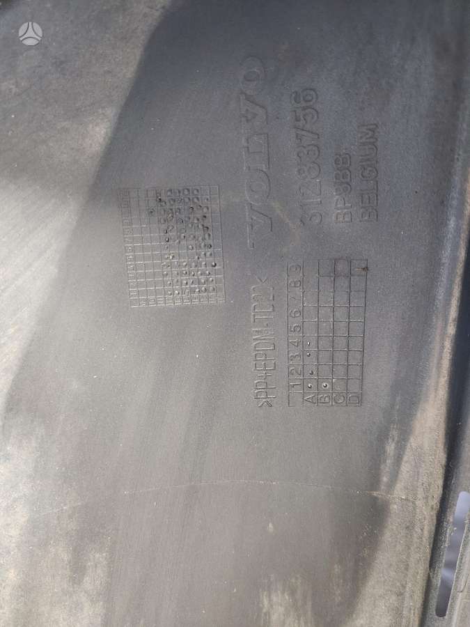 Volvo V40, 31283756, bumpers
