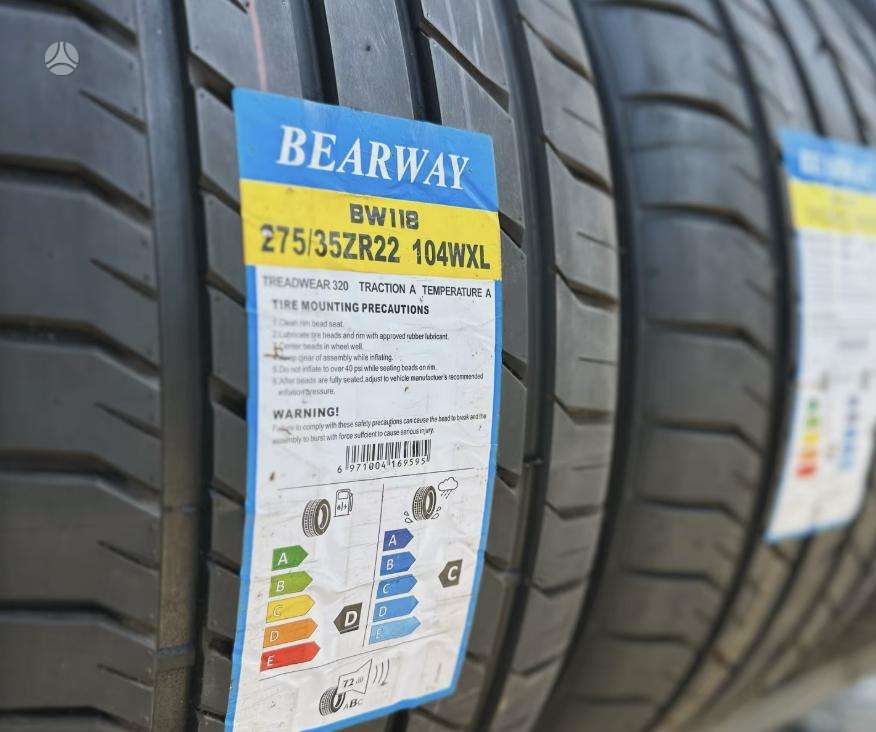 Bearway BW118, summer 275/35 R22