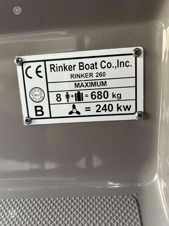JAV Rinker 260, яхты / катера