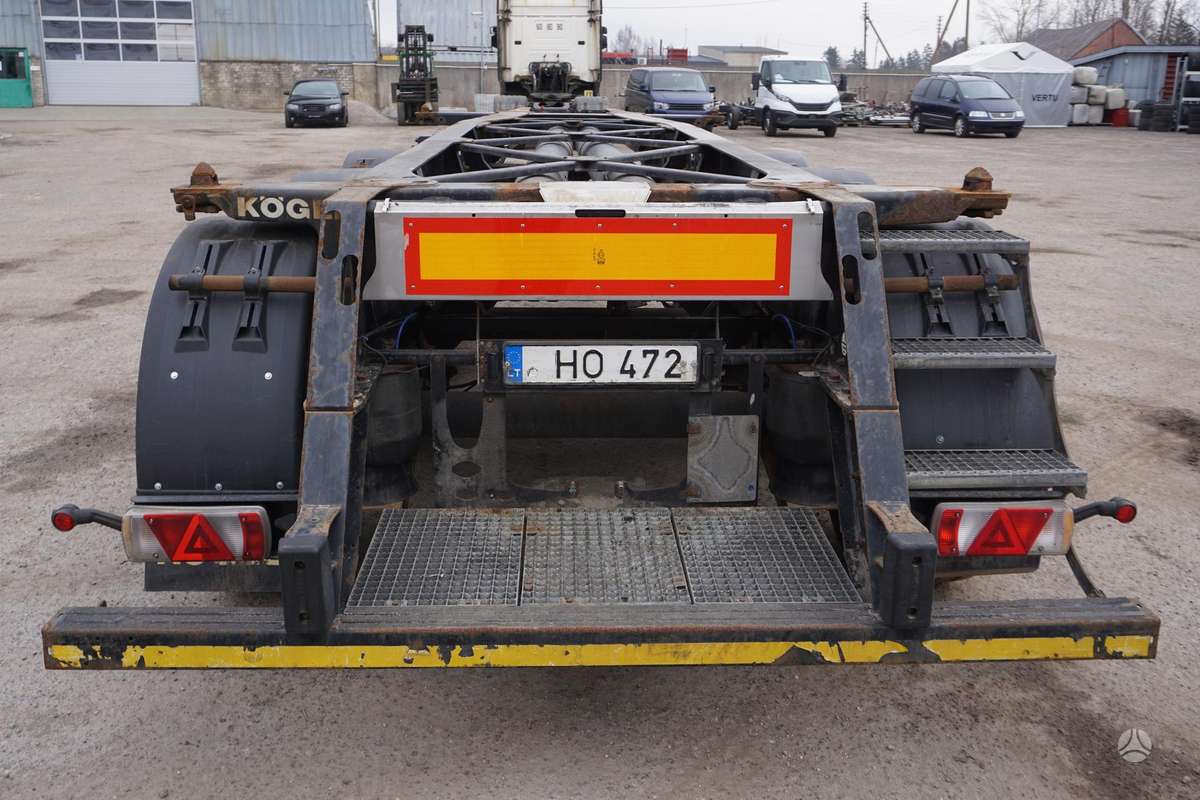 Kögel Tankplex 20ft SWCT24, konteinerių gabenimo