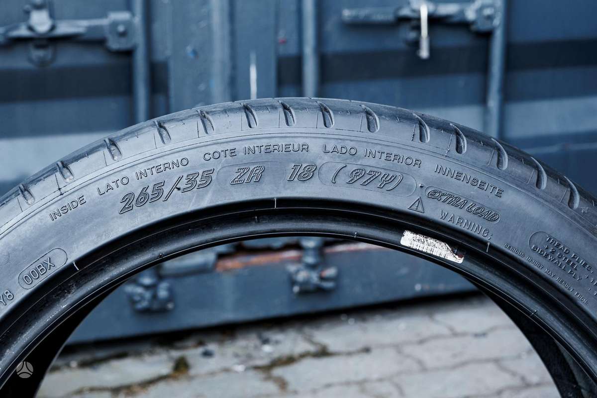 Michelin Pilot Sport 3, summer 265/35 R18