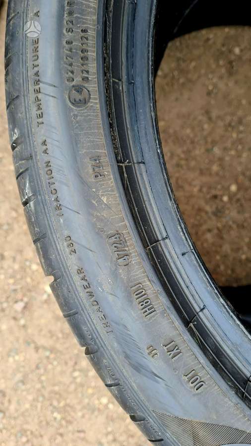 Pirelli P Zero, vasaras 255/40 R20