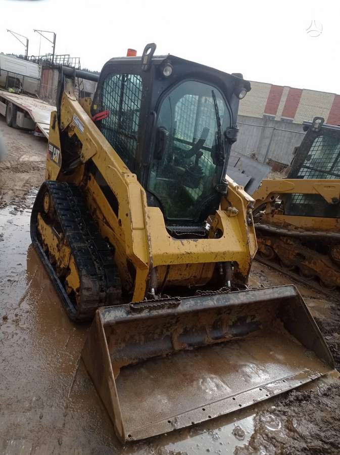 Caterpillar 259d, mini krautuvai