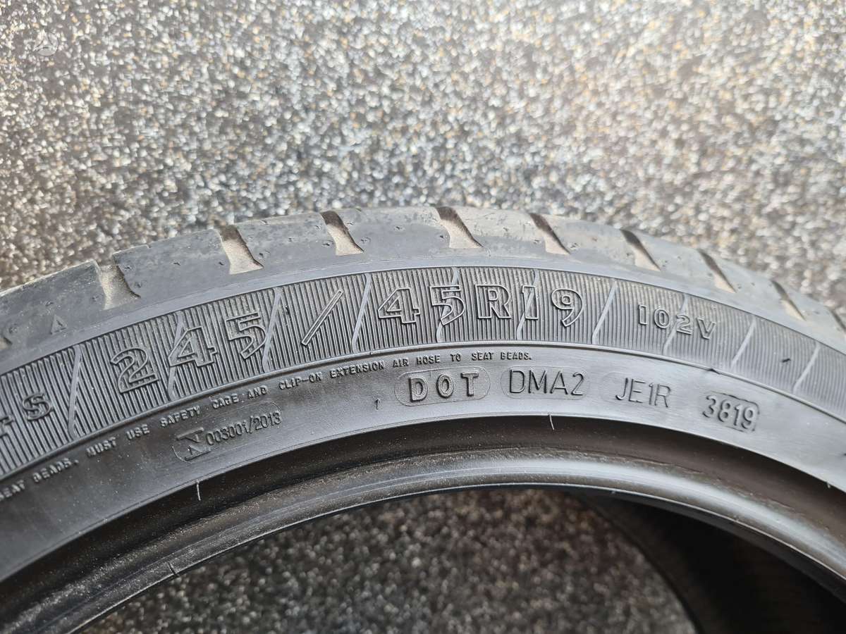 Goodyear, летние 245/45 R19