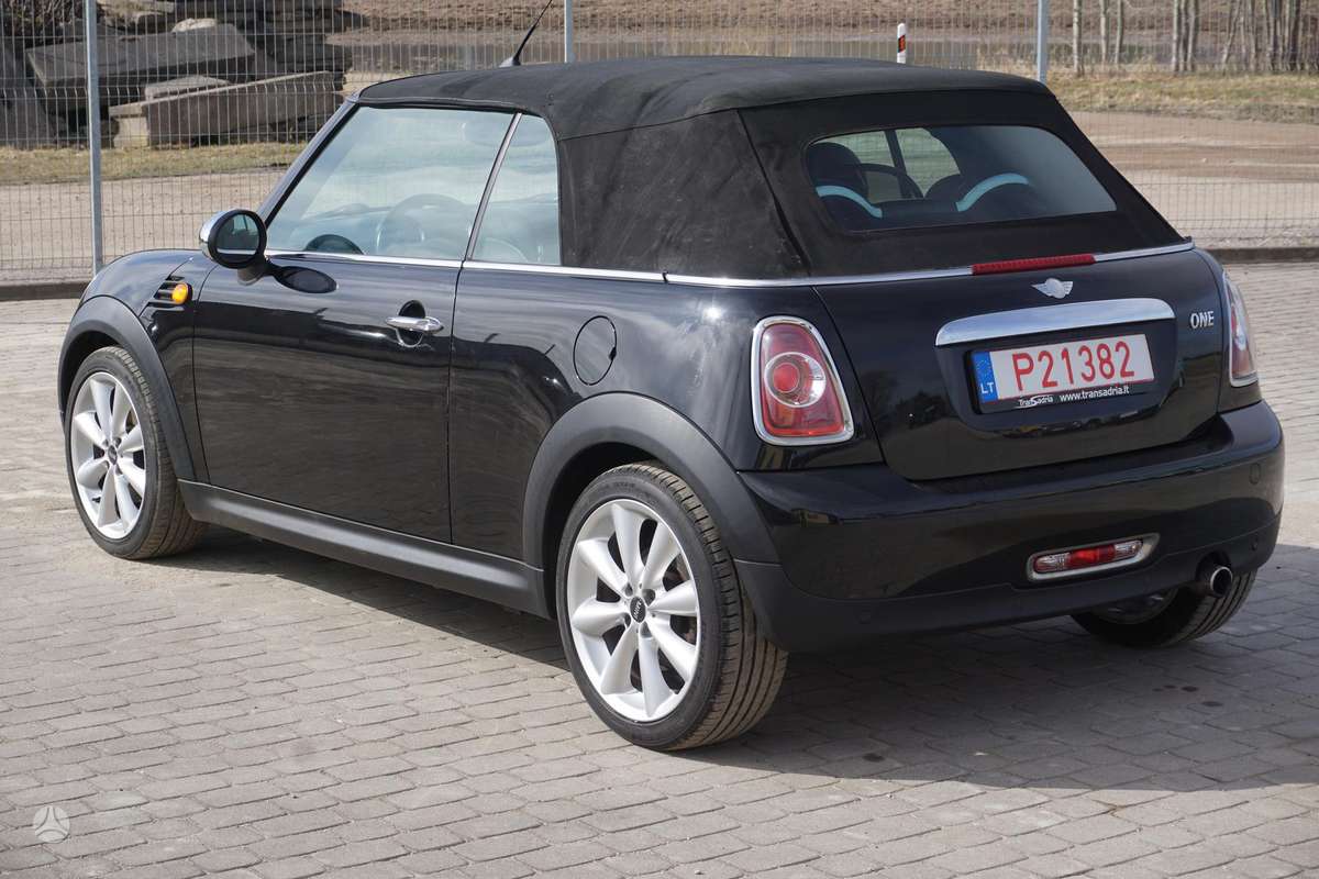 Mini One, 1.6 l., convertible