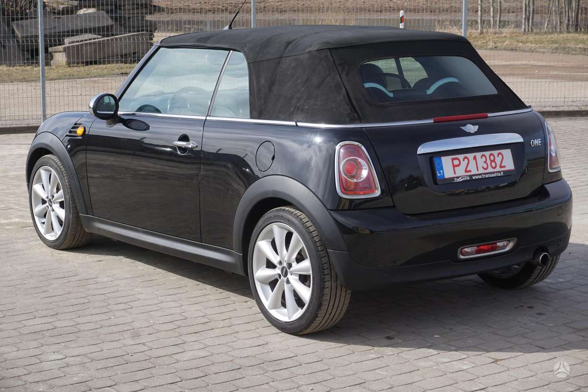 Mini One, 1.6 l., kabrioletas