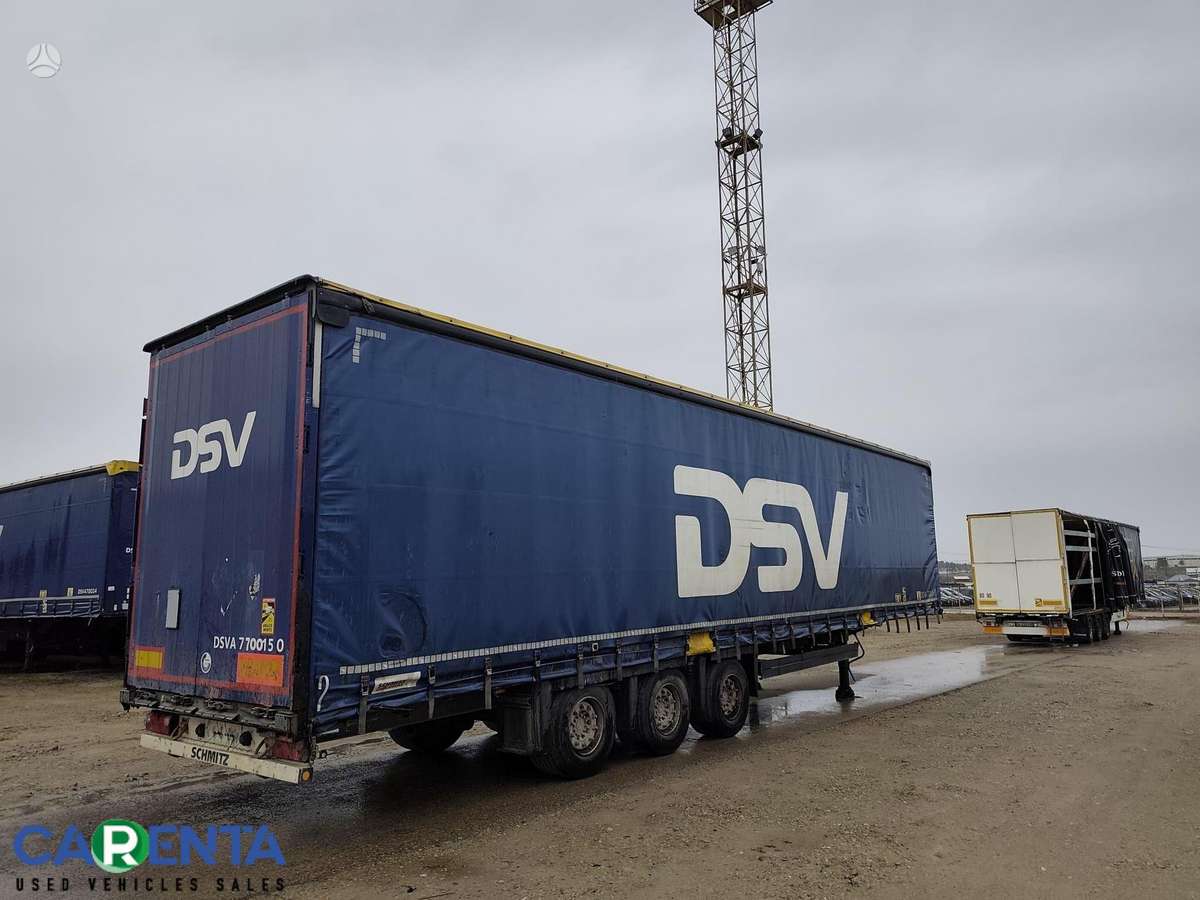 Schmitz SCS 24 Mega, пологовые / тентовые