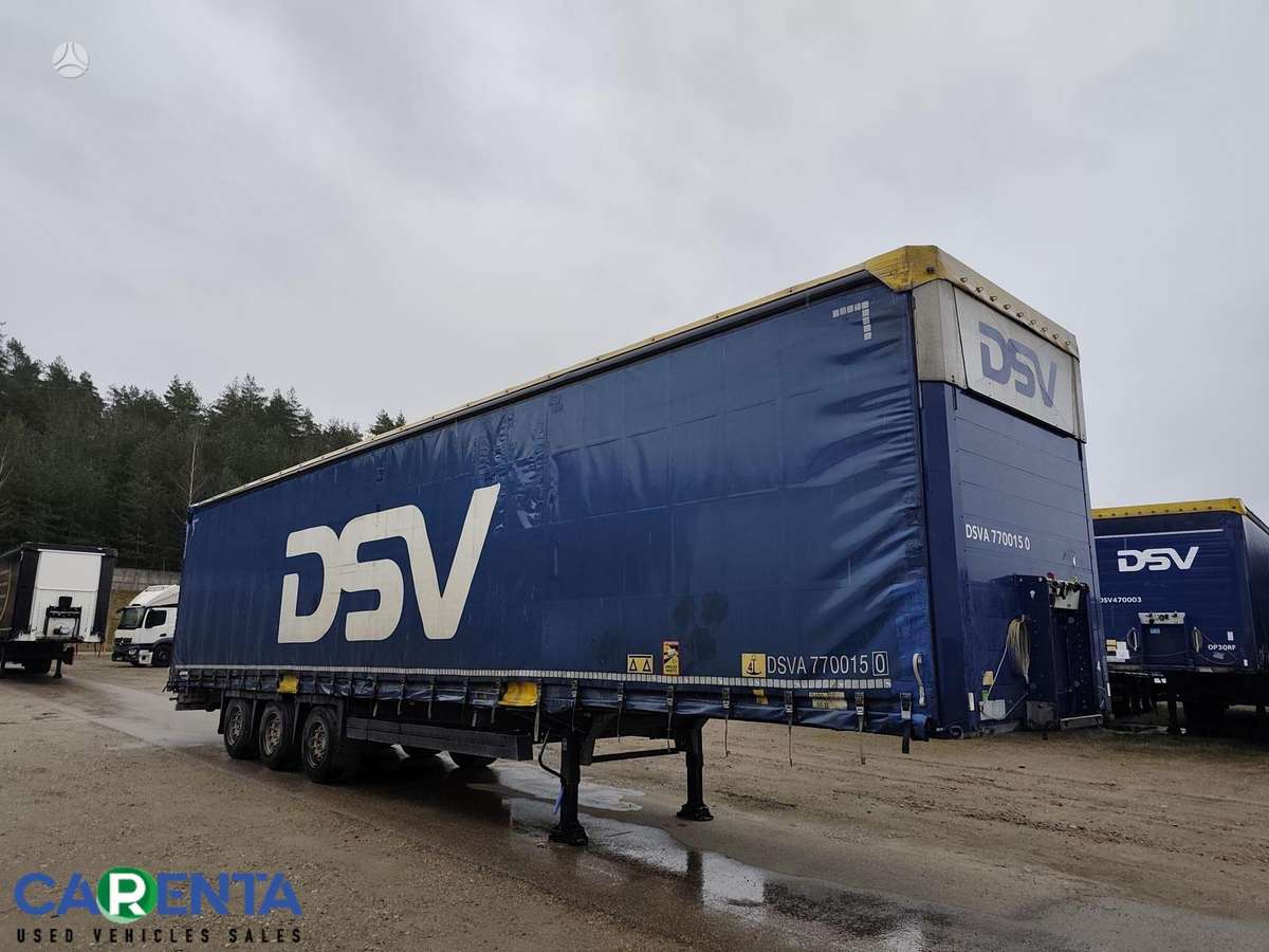 Schmitz SCS 24 Mega, užuolaidinės / tentinės