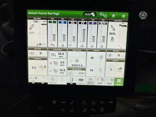 John Deere 6215R, traktoriai