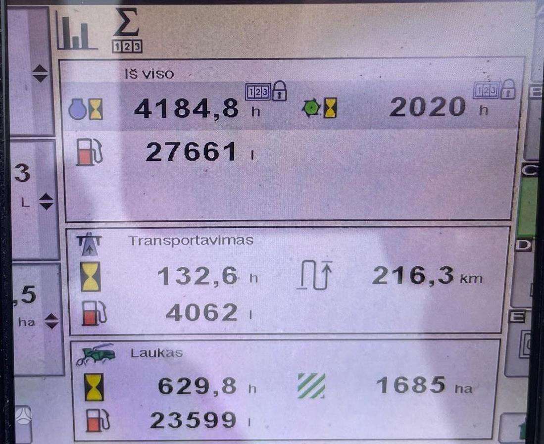 John Deere 8400i, kombaini