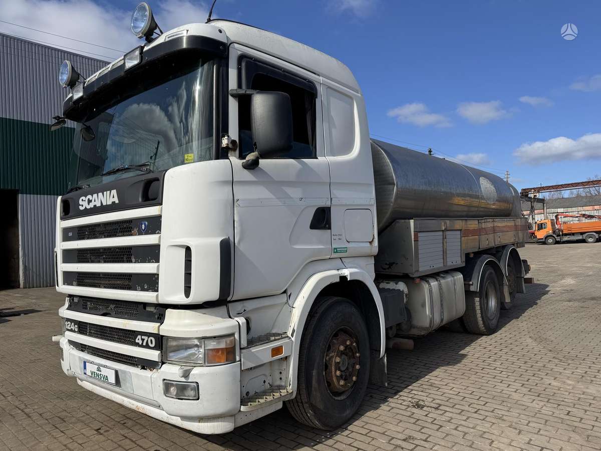 Scania R124 12m3, молоковозы