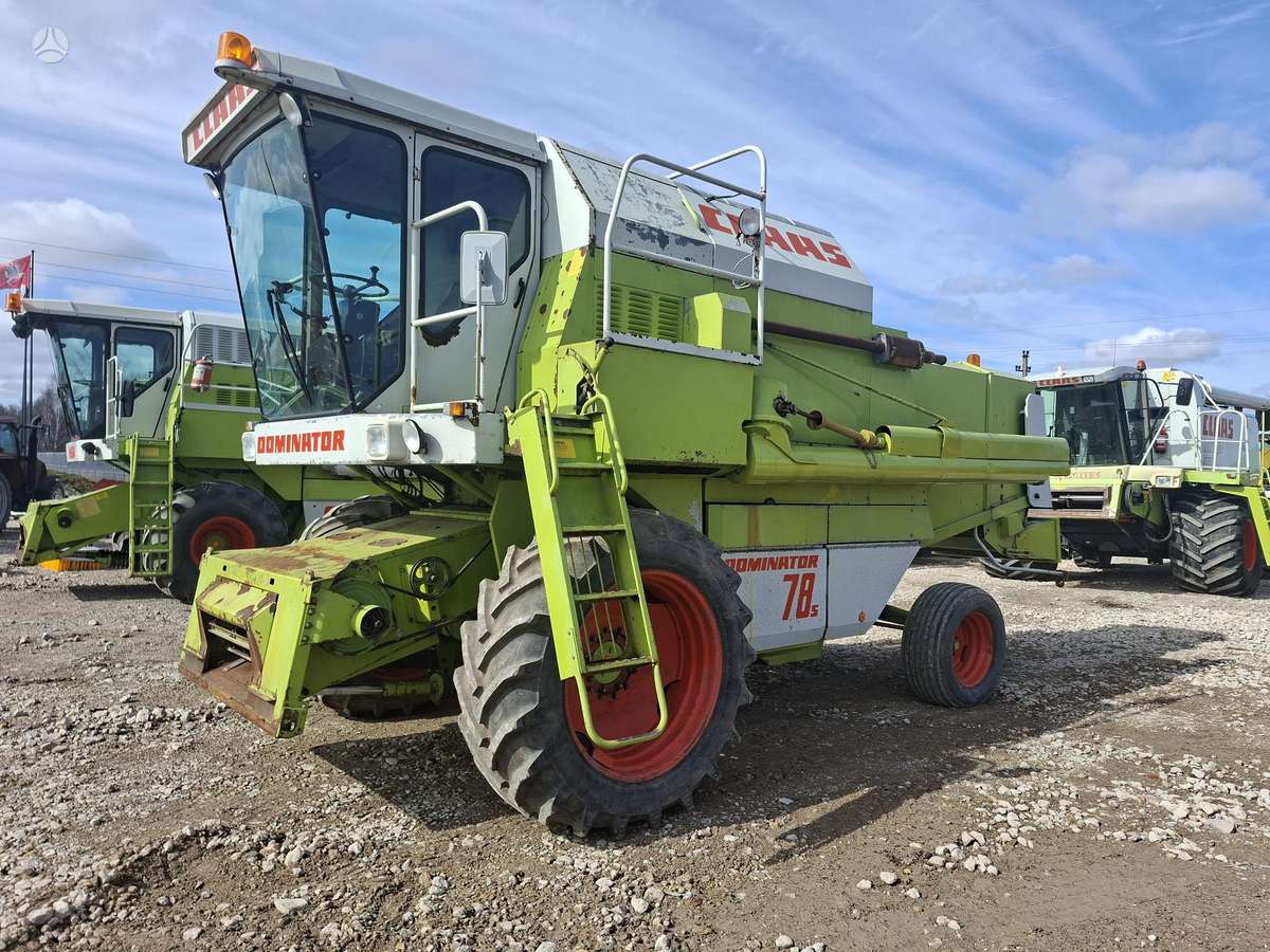 Claas Dominator 78s, kombainai