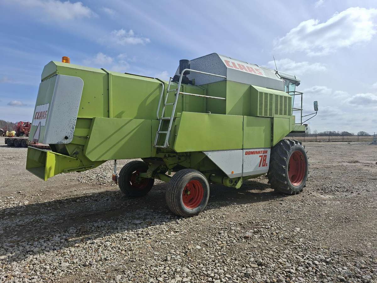 Claas Dominator 78s, kombainai