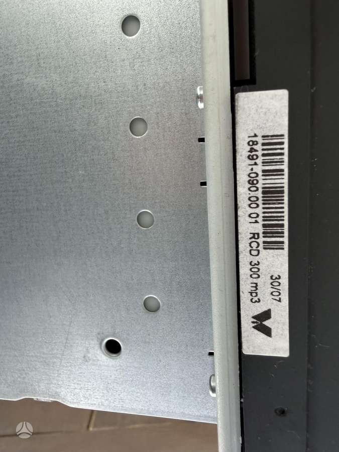 Volkswagen RCD300 MP3, мультимедиa