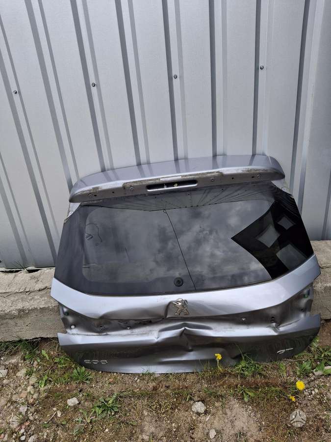 Peugeot 208 hood (front, rear), windows