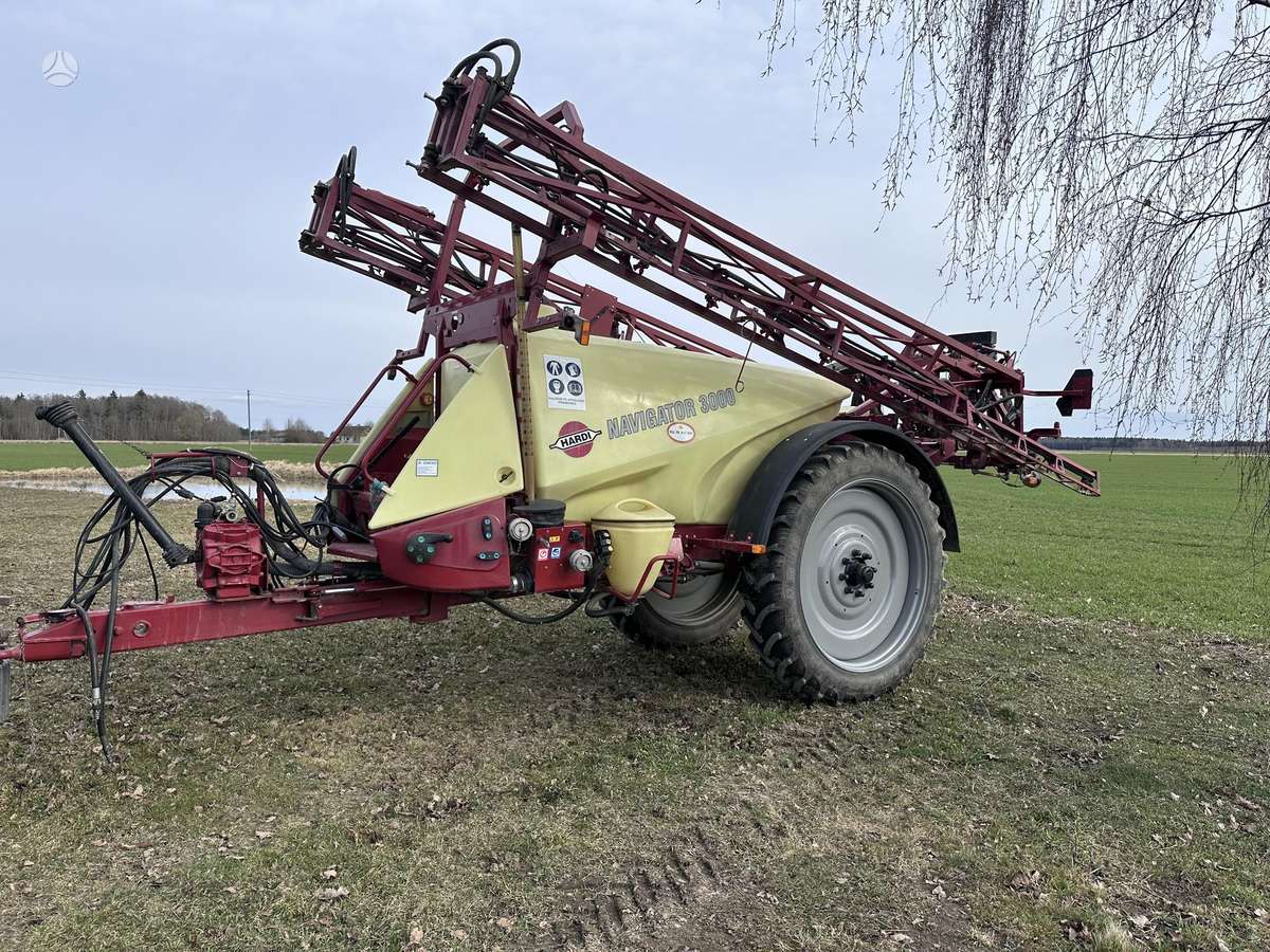 Hardi NAVIGATOR 3000, purkštuvai
