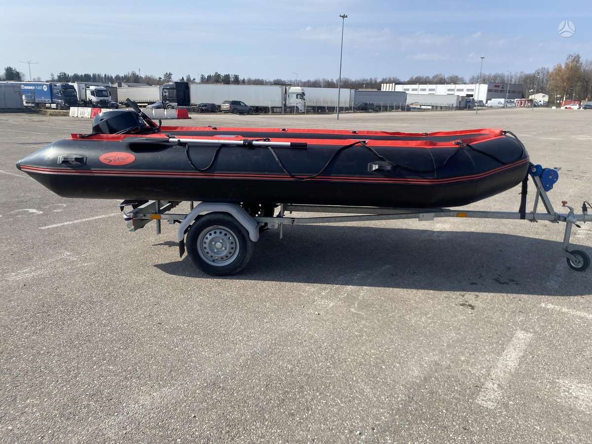 Shark 450, pripučiamos valtys