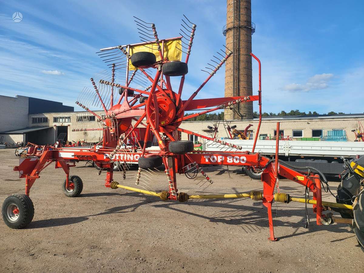 Pottinger Top 800, grābekļi