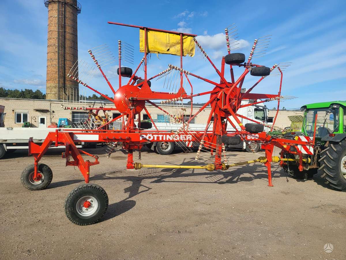 Pottinger Top 800, grābekļi
