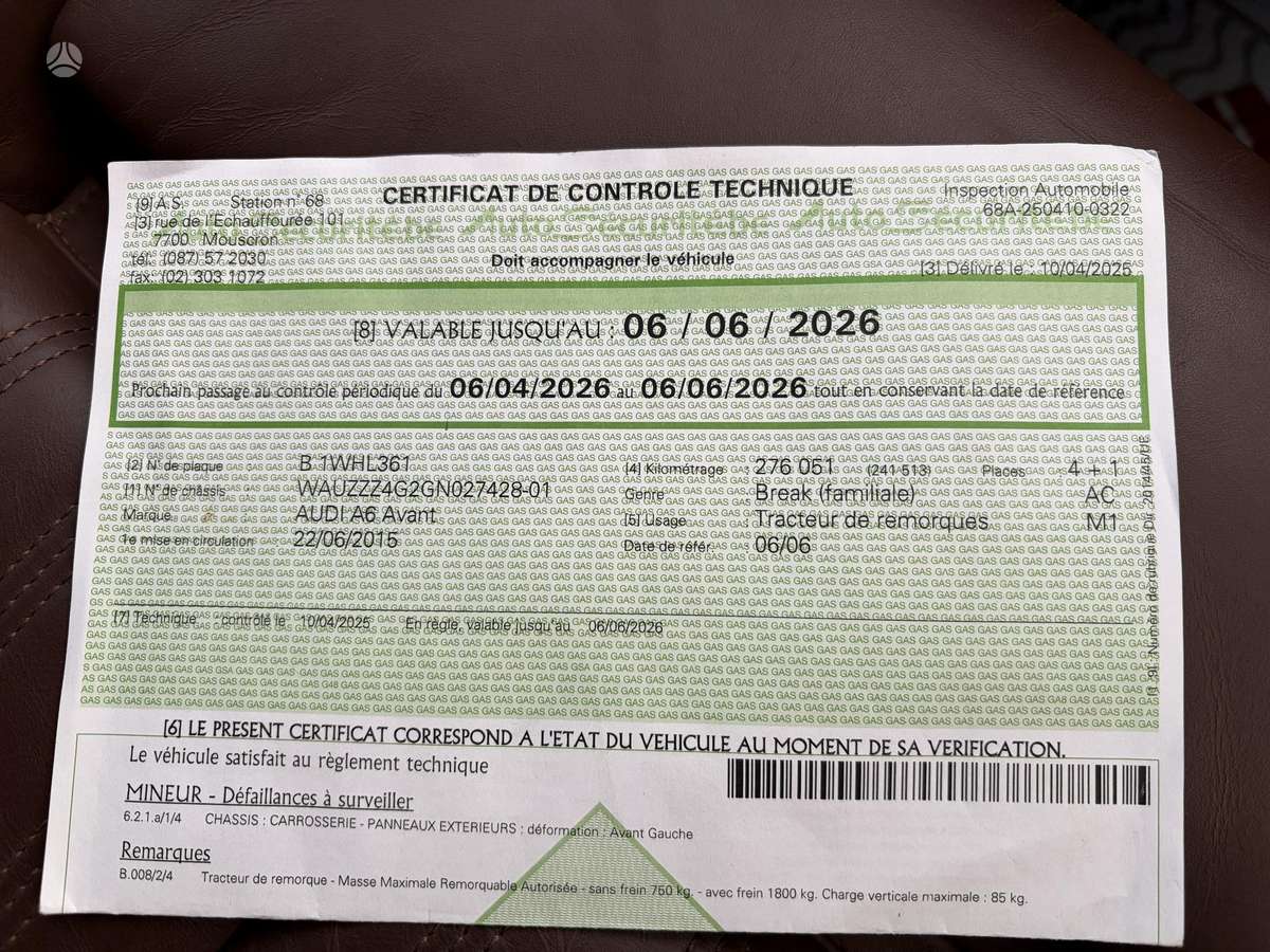 Audi A6, 2.0 l., wagon