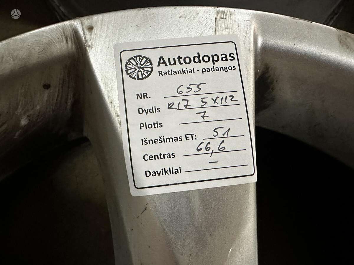 Mercedes-Benz, light alloy, R17