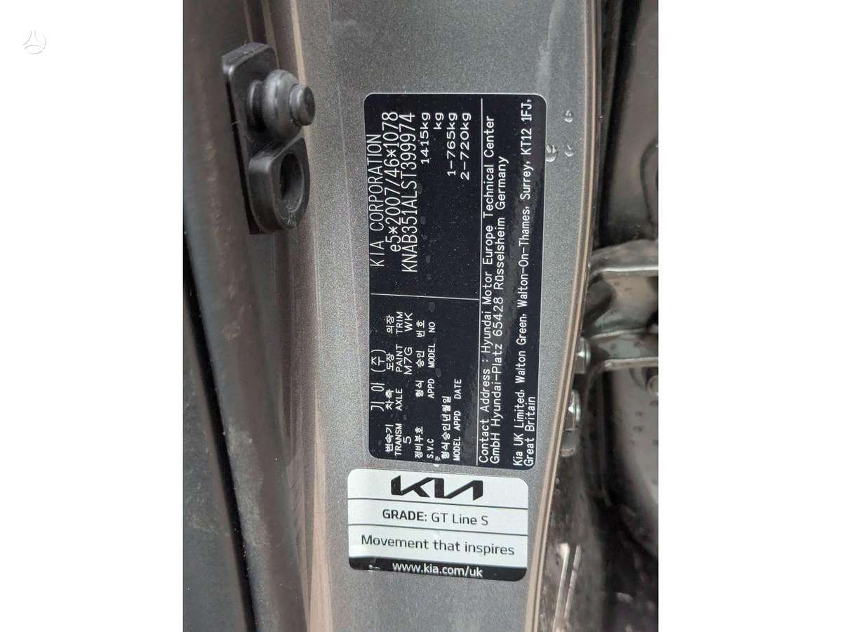 Kia Picanto variklis