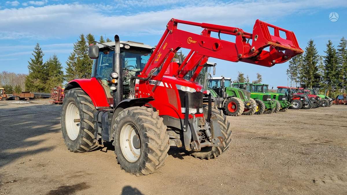 Massey Ferguson 7620 DYNA-VT,GPS, tractors