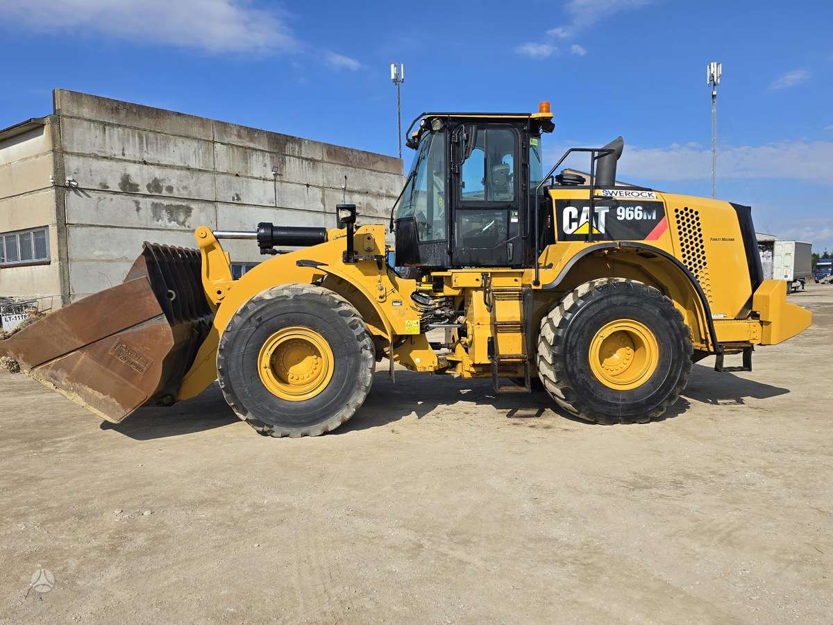 Caterpillar 966M TIK 9600m/h, frontal loader