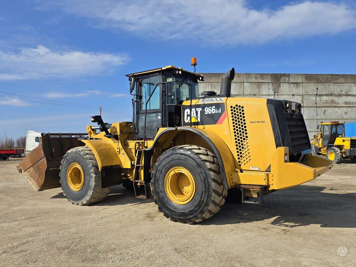 Caterpillar 966M TIK 9600m/h, frontal loader