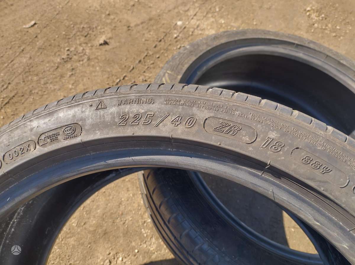 Michelin, летние 225/40 R18