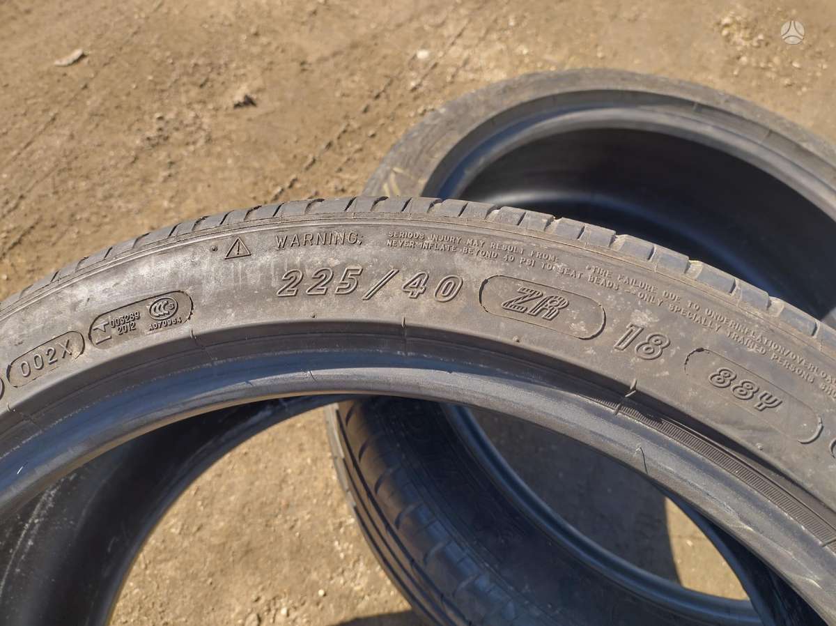Michelin, vasarinės 225/40 R18