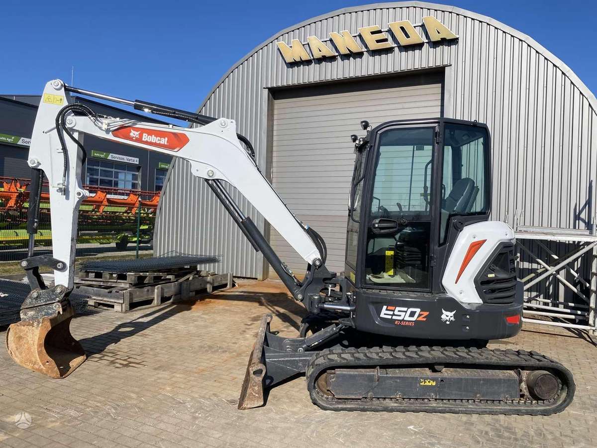 Bobcat E50z, ekskavatori
