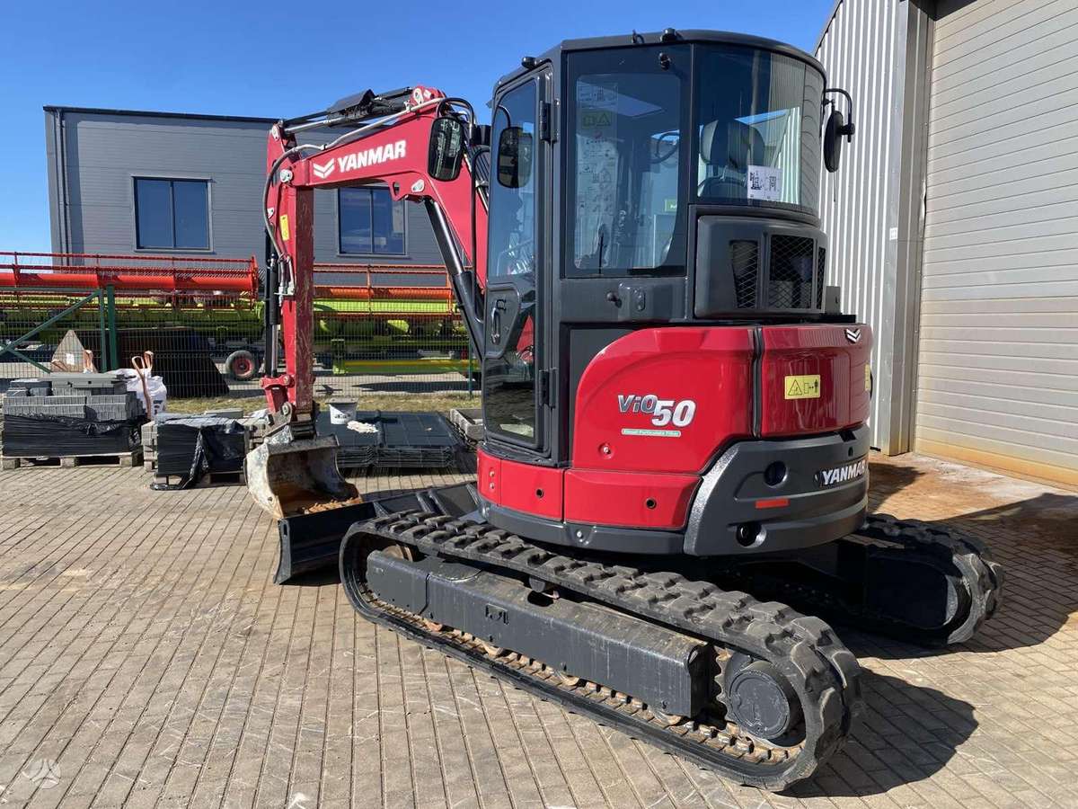 Yanmar Vio50, мини-погрузчики
