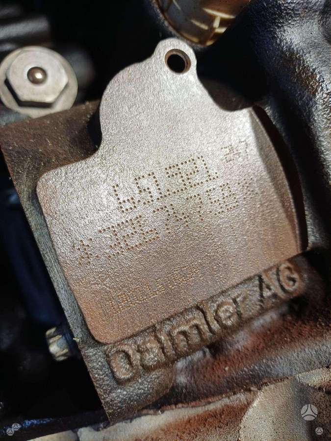 Mercedes-Benz C klasė, 651921, engine